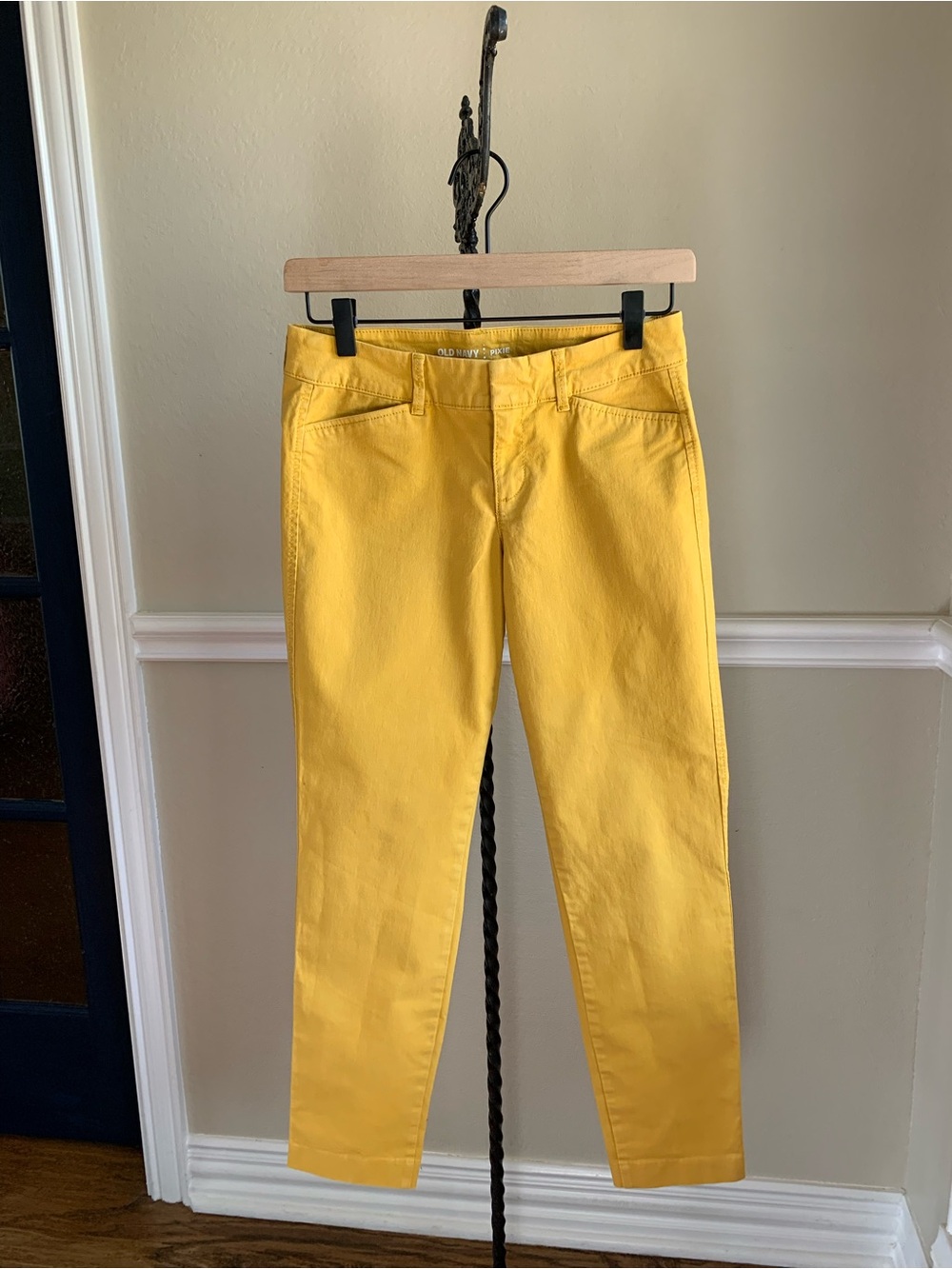 Old Navy Yellow Pixie Pants